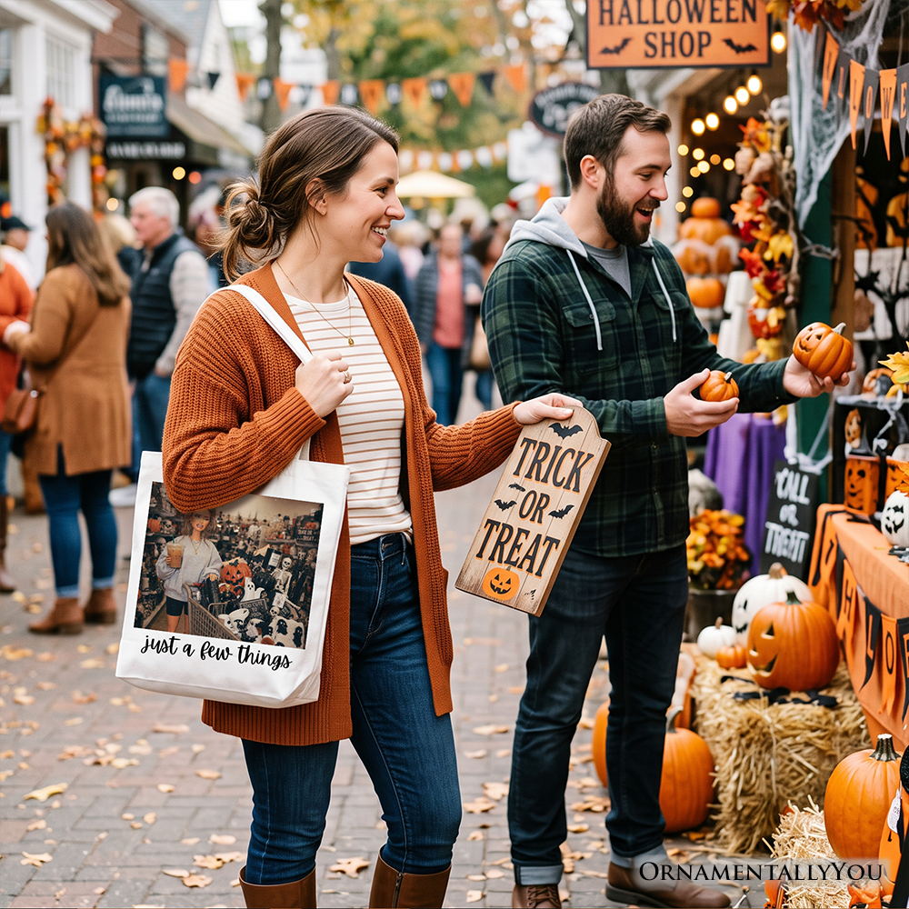 Halloween Shopping Tote Bag