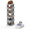 6-Tier Foldable Narrow Shoe Rack