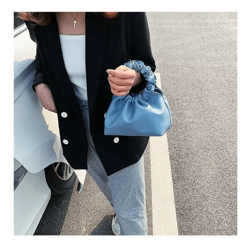Leather Clutches Vintage Style Shoulder Messenger Bags , Handbag And Purses For Women