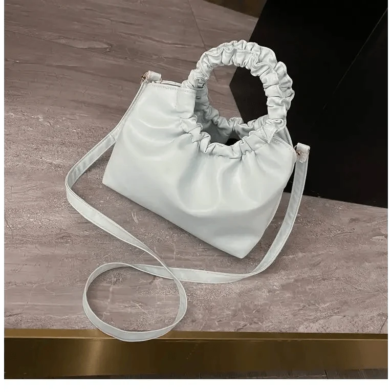Leather Clutches Vintage Style Shoulder Messenger Bags , Handbag And Purses For Women