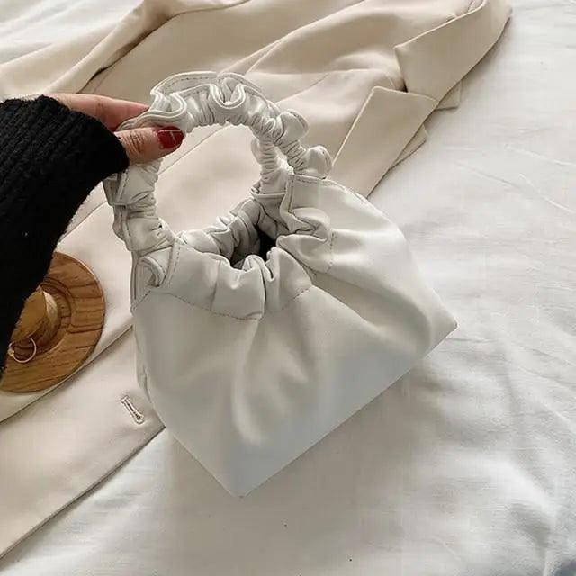 Leather Clutches Vintage Style Shoulder Messenger Bags , Handbag And Purses For Women