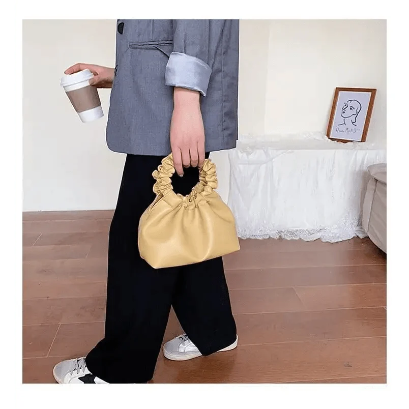 Leather Clutches Vintage Style Shoulder Messenger Bags , Handbag And Purses For Women