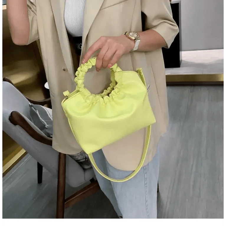 Leather Clutches Vintage Style Shoulder Messenger Bags , Handbag And Purses For Women