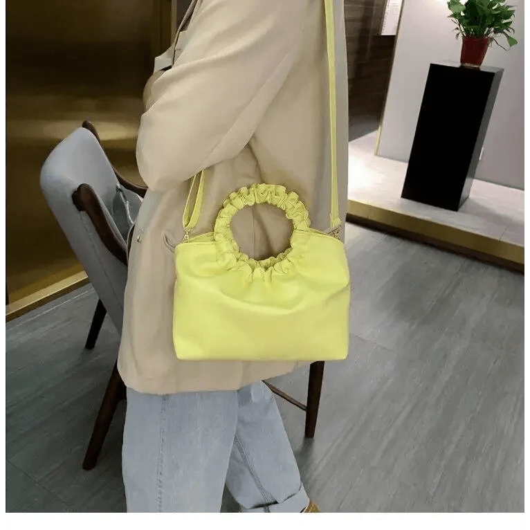 Leather Clutches Vintage Style Shoulder Messenger Bags , Handbag And Purses For Women