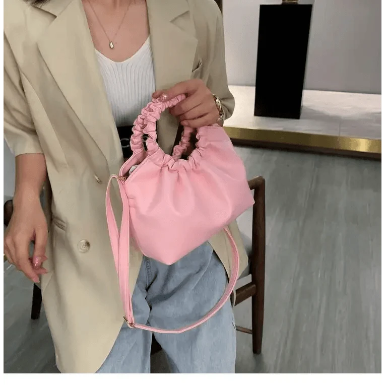 Leather Clutches Vintage Style Shoulder Messenger Bags , Handbag And Purses For Women