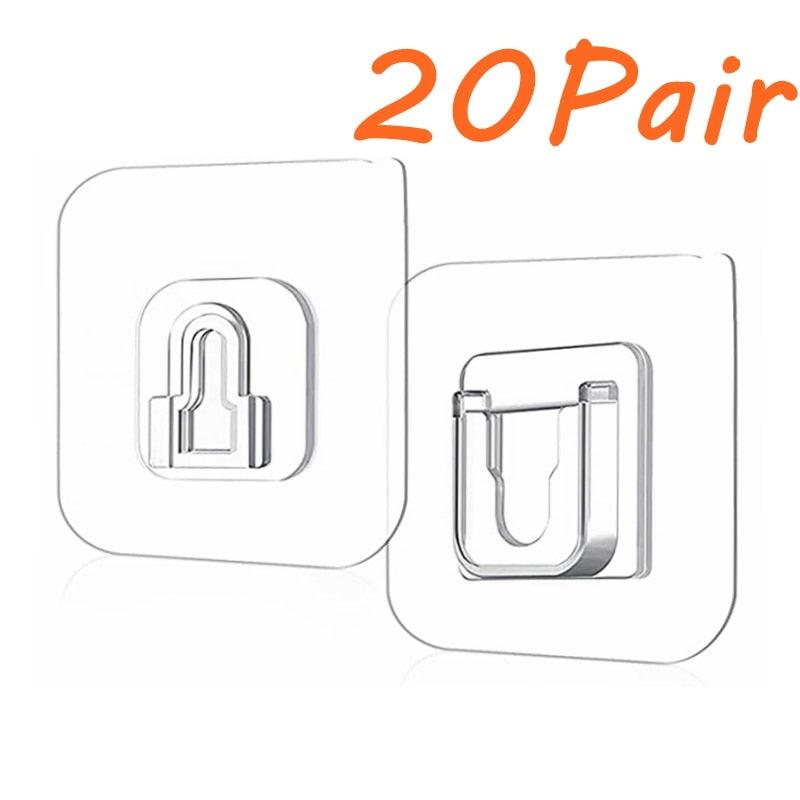 Self-Adhesive Power Strip Wall Mounts