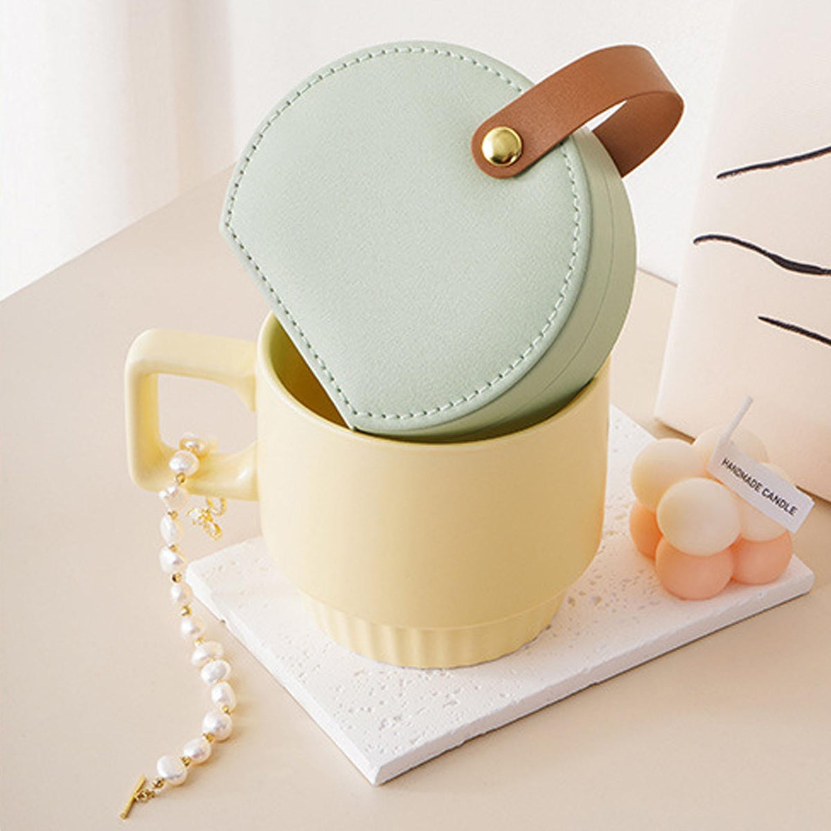 Mini Travel Jewelry Box Organizer for Compact Storage on the Go