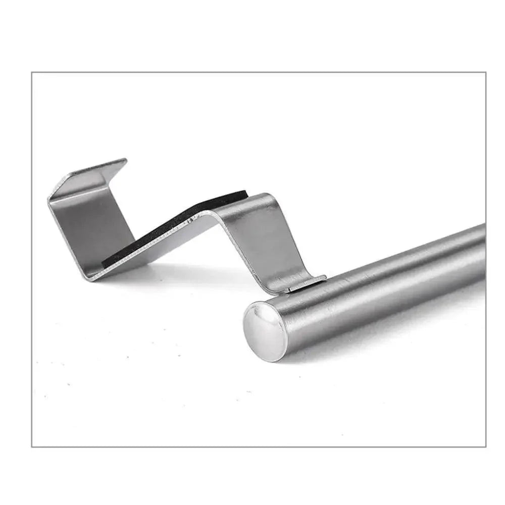 Stainless Steel Over-the-Door Towel Rack