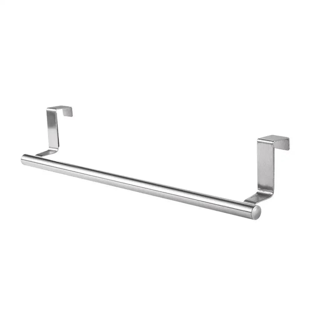 Stainless Steel Over-the-Door Towel Rack